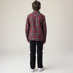 Kids/BOY Nano Chic Plaid Shirt 2-12