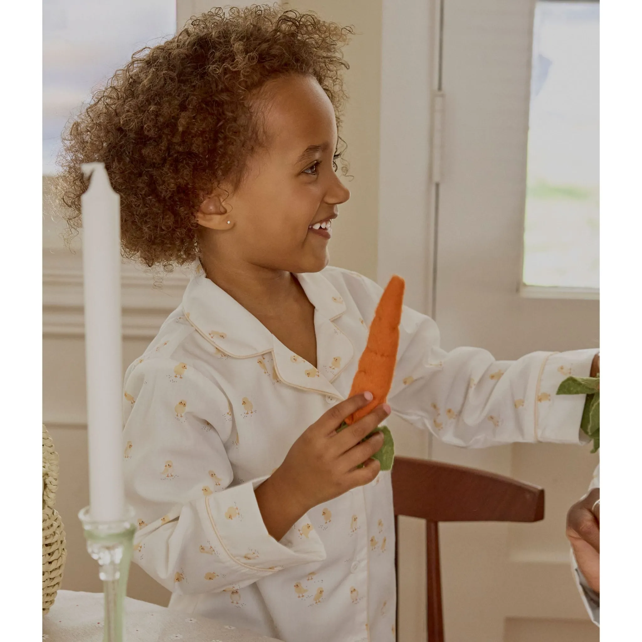 Kids/BOY Petit Lem Chicks Woven Pajamas 2-6x