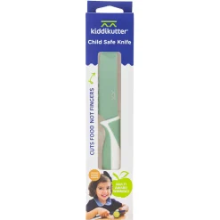 Kids Kiddikutter Child Safe Knife – Sea Green