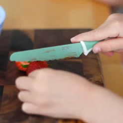 Kids Kiddikutter Child Safe Knife – Sea Green