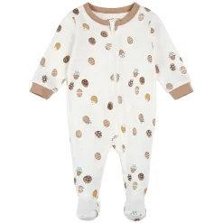 BOY Petit Lem Chocolate Eggs Pajamas 0-24m