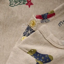 BOY Minymo Christmas Aop Bodysuit 6-24m