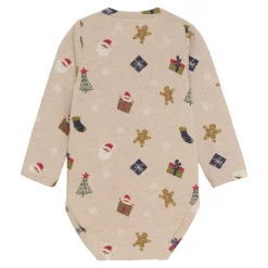 BOY Minymo Christmas Aop Bodysuit 6-24m