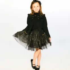 Kids Deux par Deux Fleeces And Sweatshirts|Tops>Christmas Cardigan 3-6