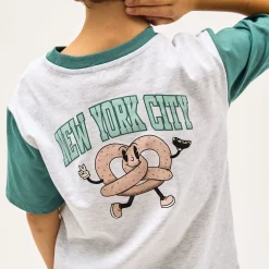 Kids/BOY Miles Tops>City Bretzel T-shirt 3-6y