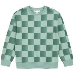 Kids/BOY Miles Fleeces And Sweatshirts|Tops>City Checkered Sweatshirt 3-6y