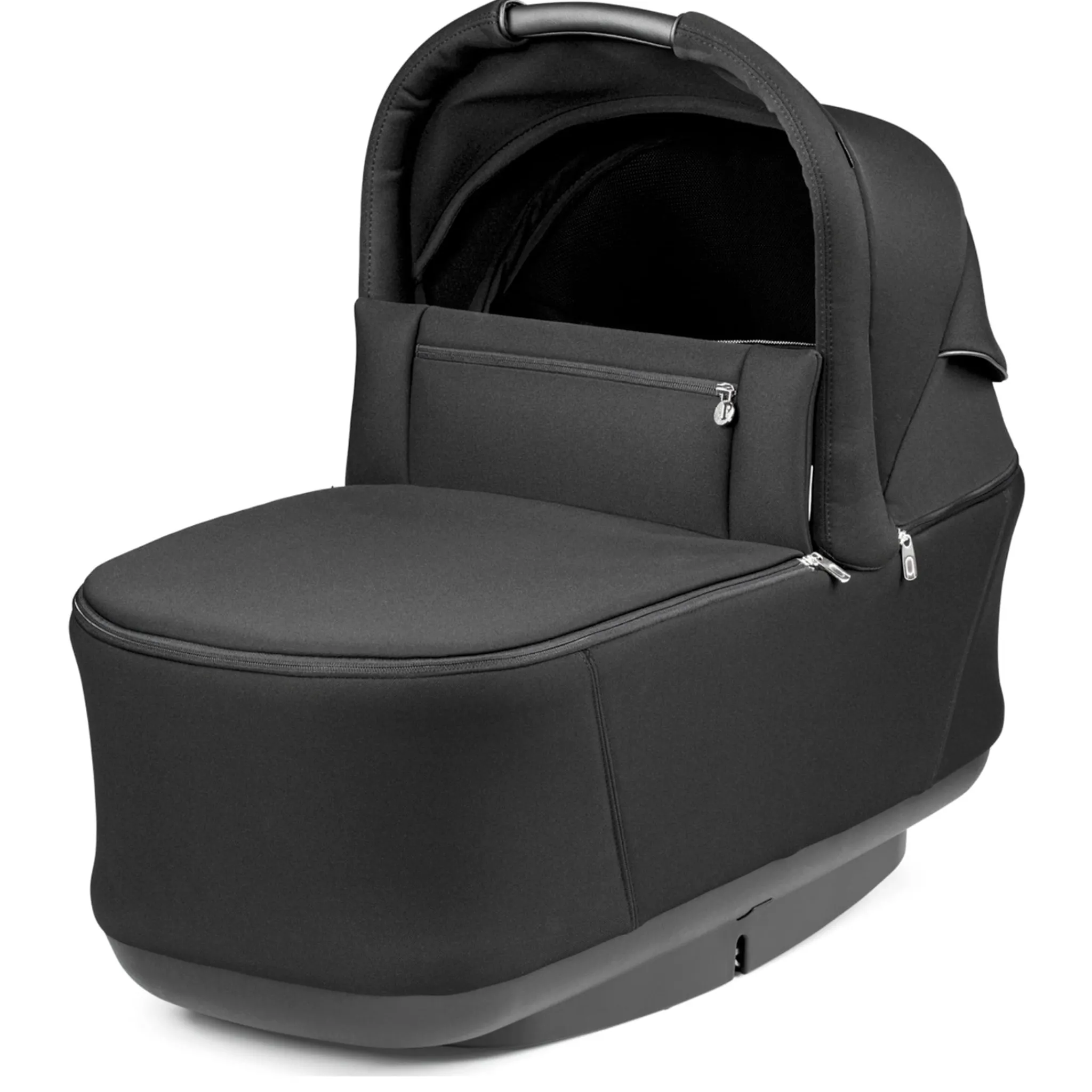 Kids Peg Perego City Loop Bassinet With Stand - True Black