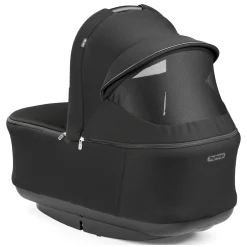 Kids Peg Perego City Loop Bassinet With Stand - True Black