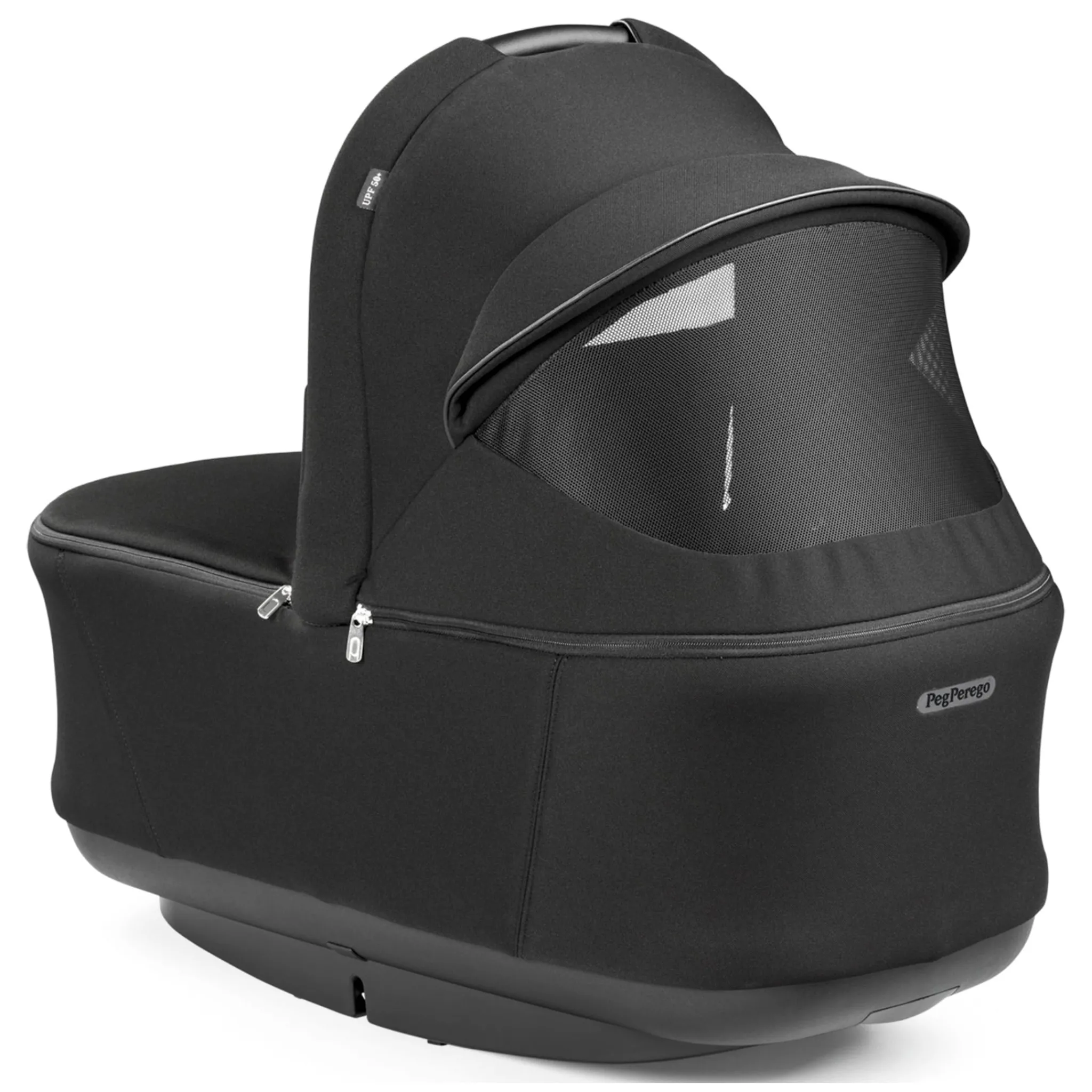 Kids Peg Perego City Loop Bassinet With Stand - True Black