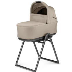 Kids Peg Perego Strollers|Strollers & Trailers>City Loop Bassinet with Stand - Vanilla