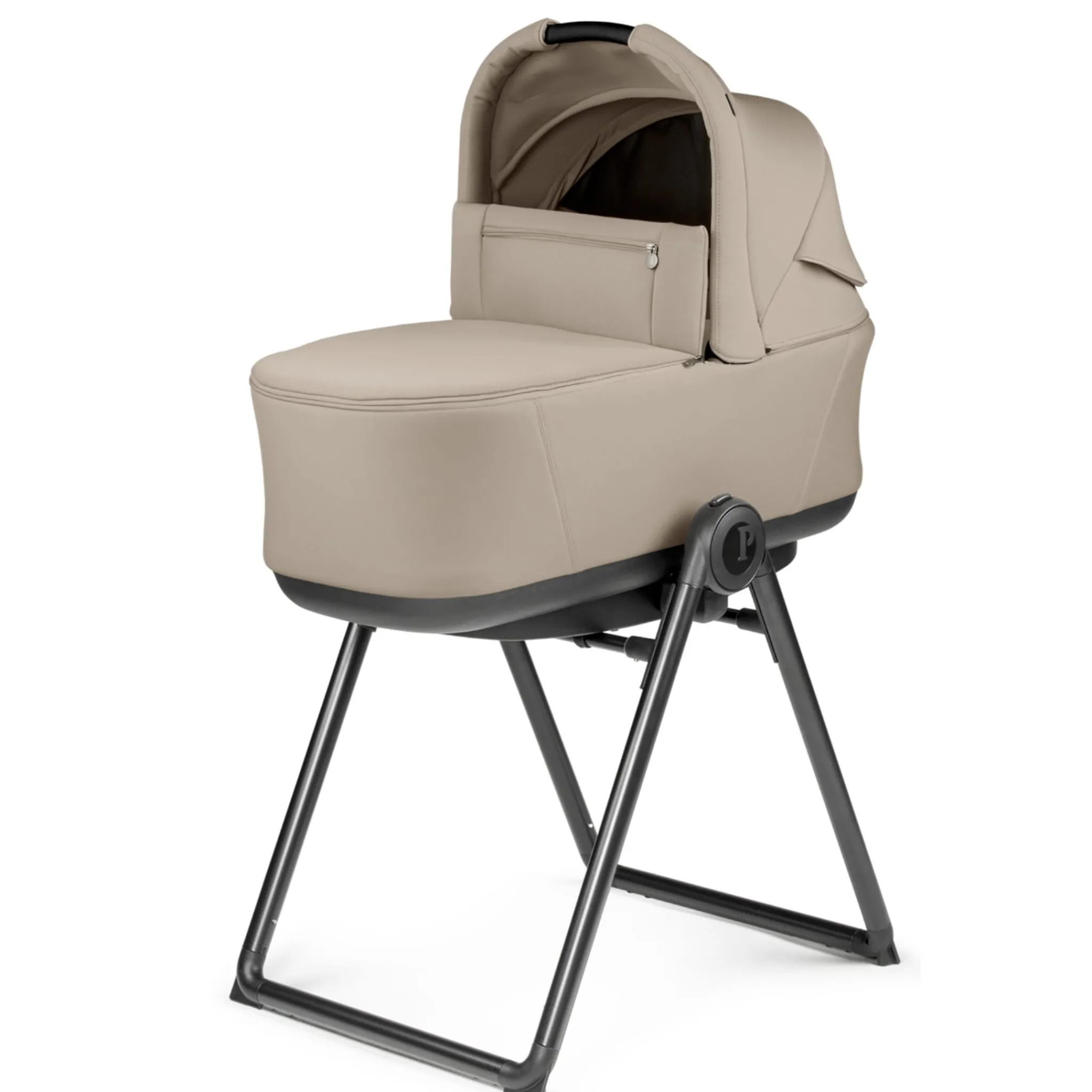 Kids Peg Perego Strollers|Strollers & Trailers>City Loop Bassinet with Stand - Vanilla