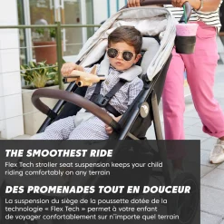 Kids Baby Jogger City Mini® Air Lightweight Stroller - Black