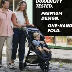Kids Baby Jogger City Mini GT3 Stroller - Frosted Ivory/Black