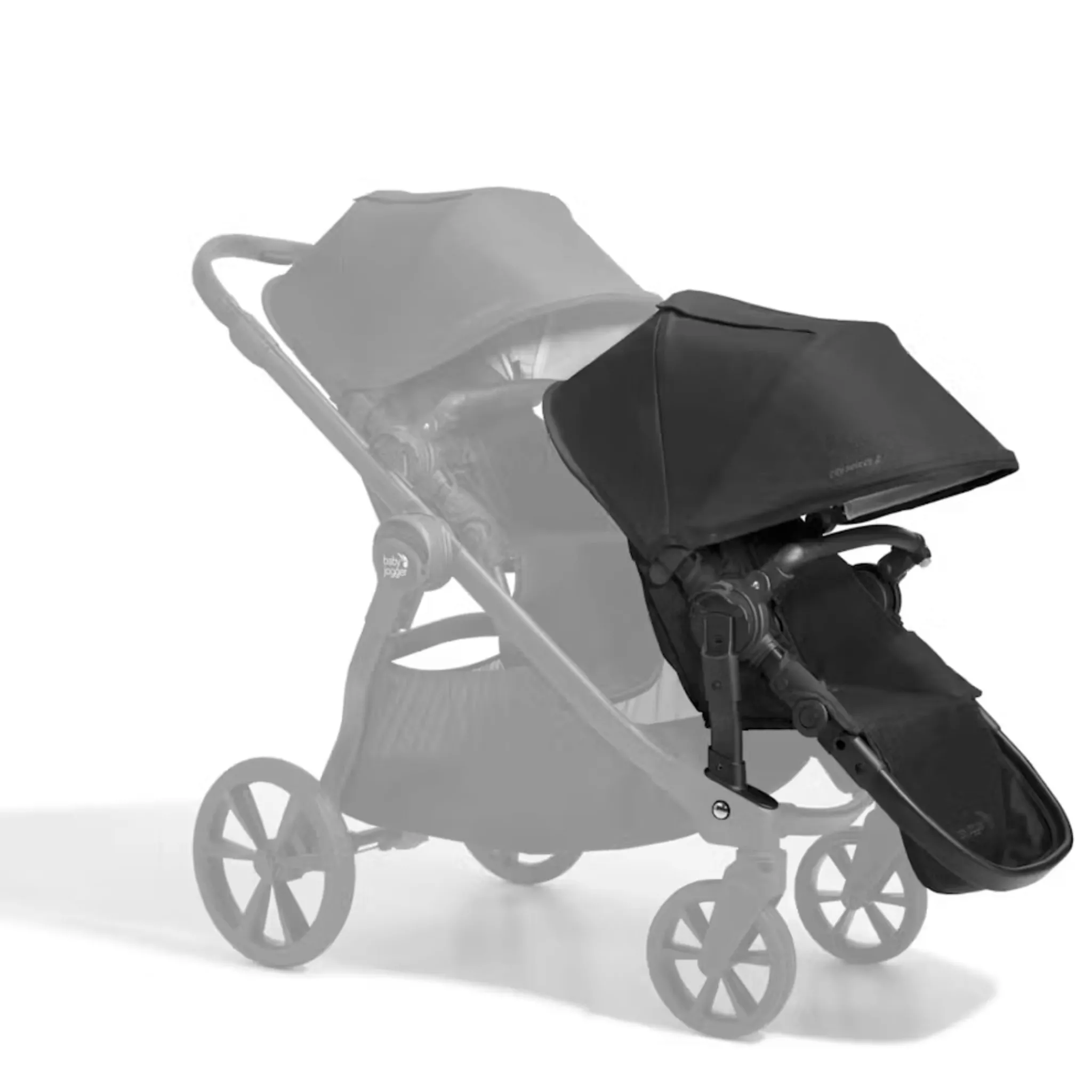 Kids Baby Jogger City Select2 Tencel Second Seat - ECO Black