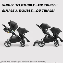 Kids Baby Jogger City Select2 with Tencel - Lunar Black