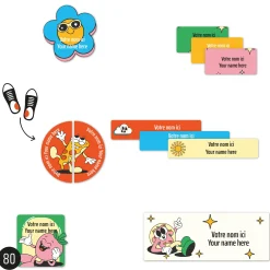 Kids Clement - Impressions Personalized Name Labels|Personalized Name Labels><noscript><img width=