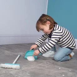Kids Smoby Cleaning Set 3 Pieces - Blue