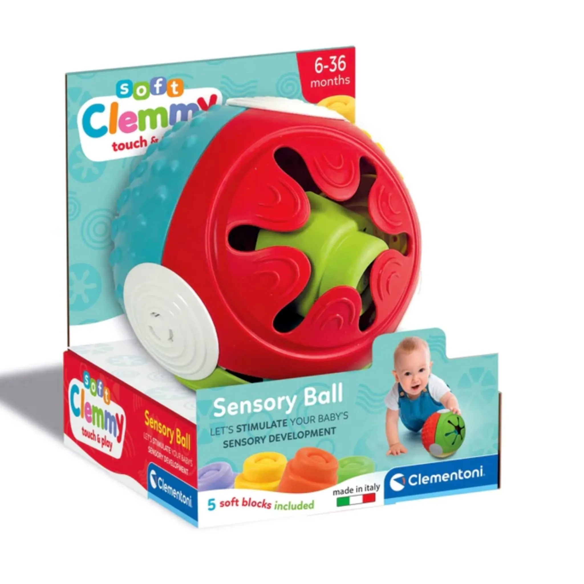 Clementoni Developmental Toys>Clemmy Sensoriel Ball