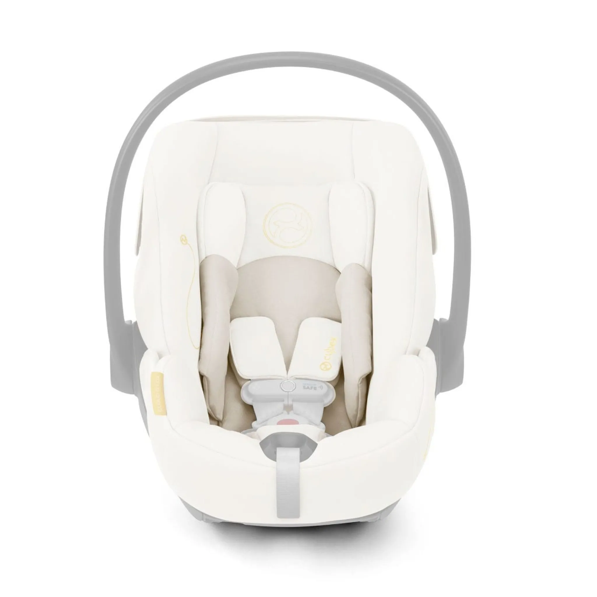 Kids Cybex Cloud G Lux Comfort Extend Infant Car Seat 4-35lb - Seashell Beige