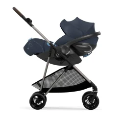 Kids Cybex Cloud G Lux Comfort Extend Infant Car Seat 4-35lb - Ocean Blue