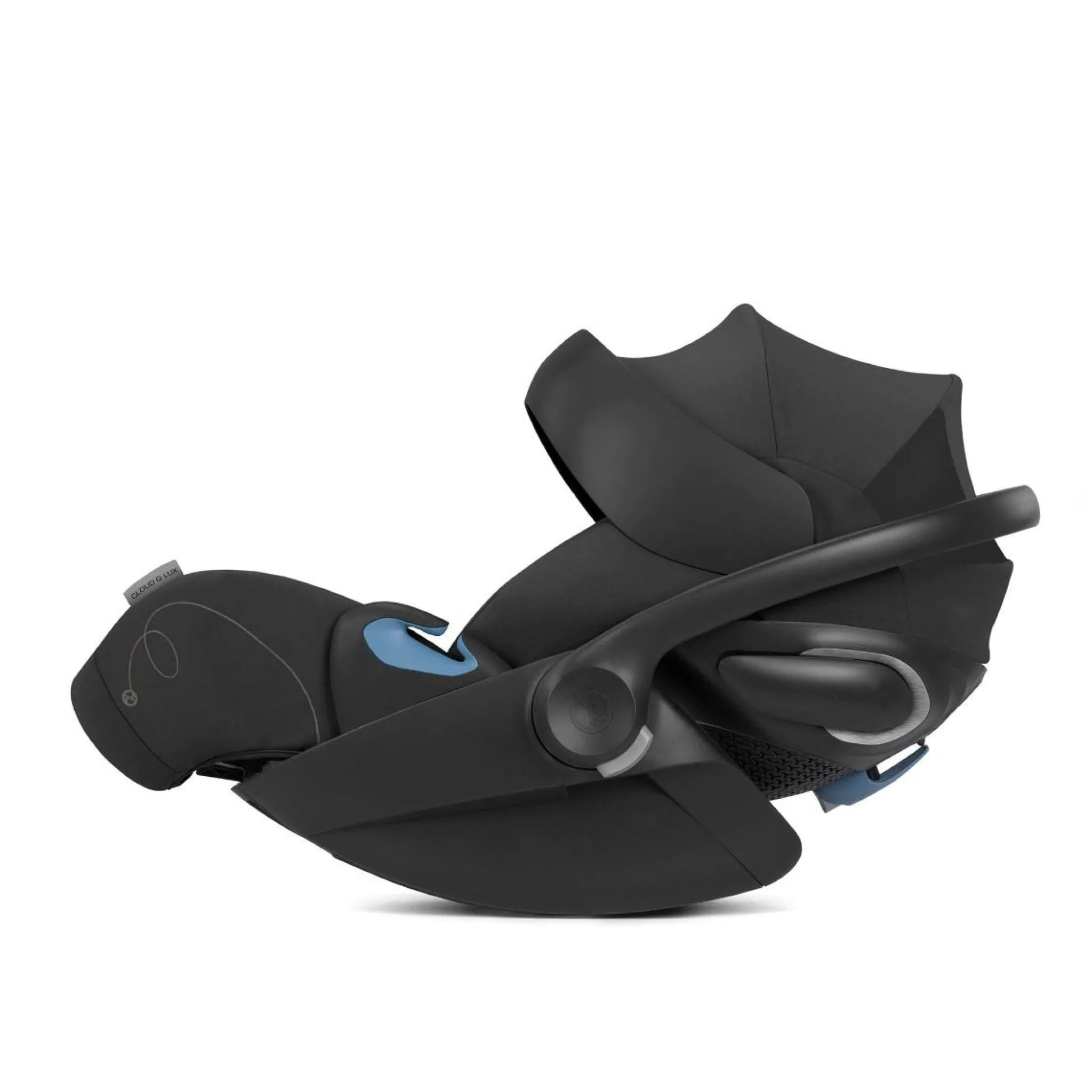 Kids Cybex Car Seats & Booster Seats|Car Seats>Cloud G Lux Comfort Extend Infant Car Seat 4-35lb - Moon Black