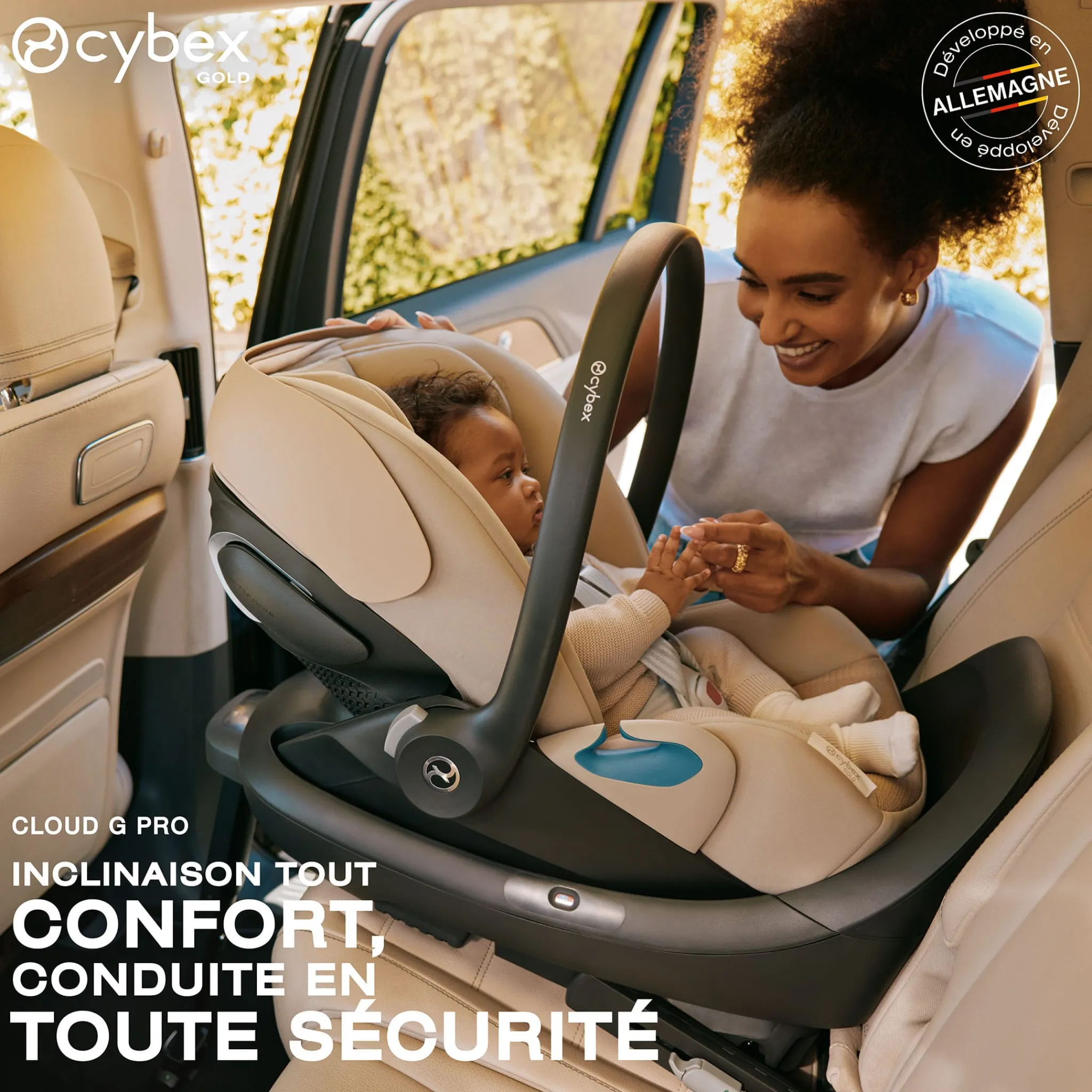 Kids Cybex Car Seats & Booster Seats|Car Seats>Cloud G Pro Car Seat - Stone Grey