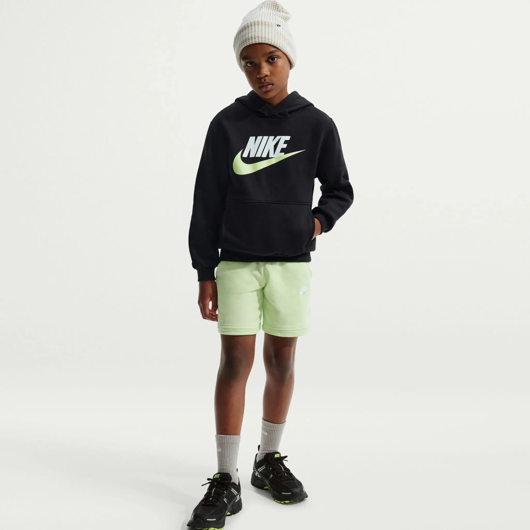 Kids/BOY Nike Sportswear|Fleeces And Sweatshirts>Club Fleece Hoodie 8-16y