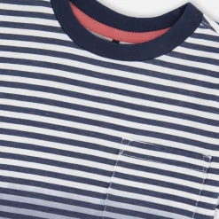 Kids/BOY Deux par Deux Coastal Stripes T-shirt 3-6