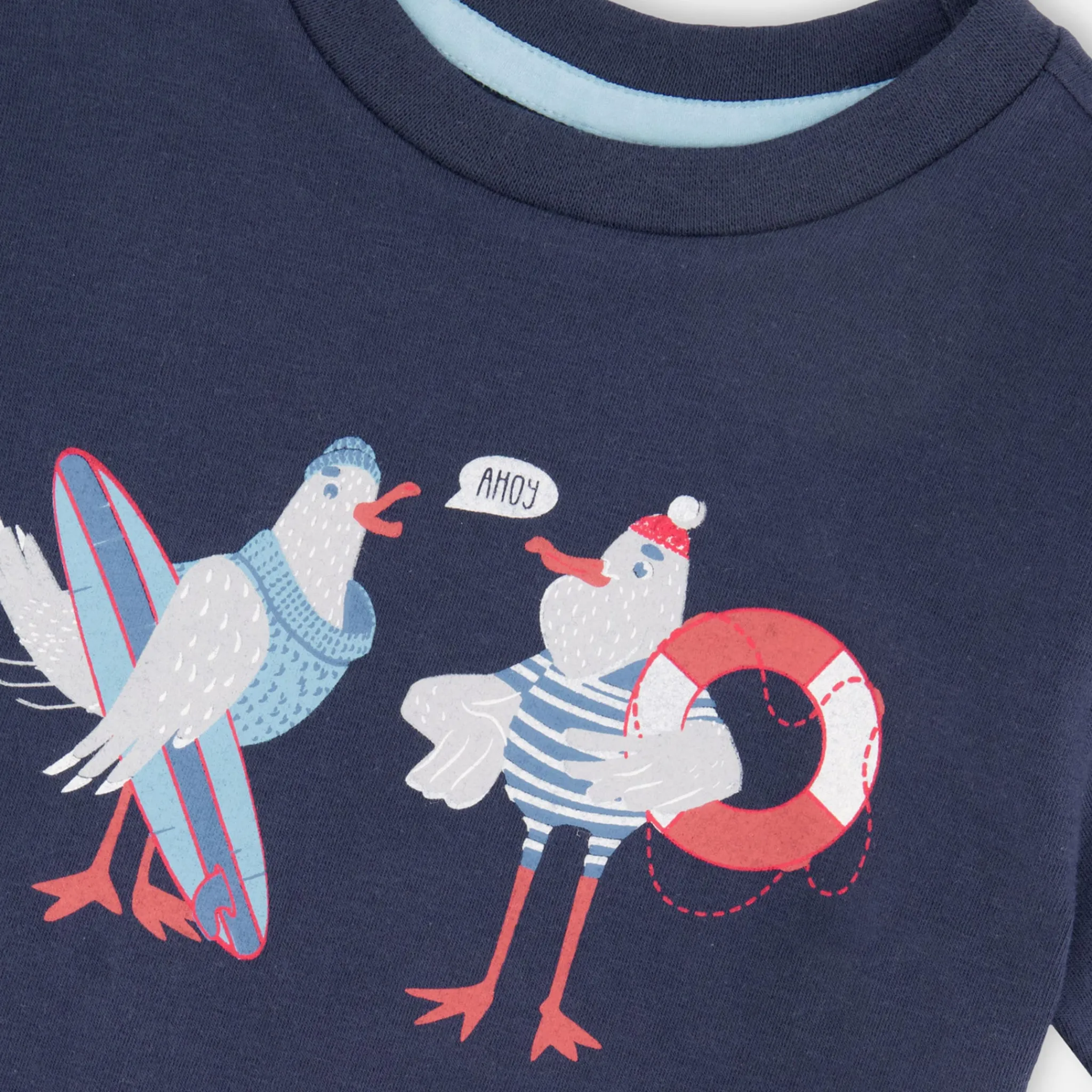Kids/BOY Deux par Deux Coastal T-shirt 3-6