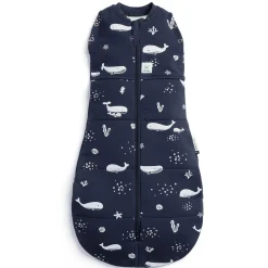 ErgoPouch Pajamas|Sleep Bags>Cocoon Swaddle Sack Whale6/12