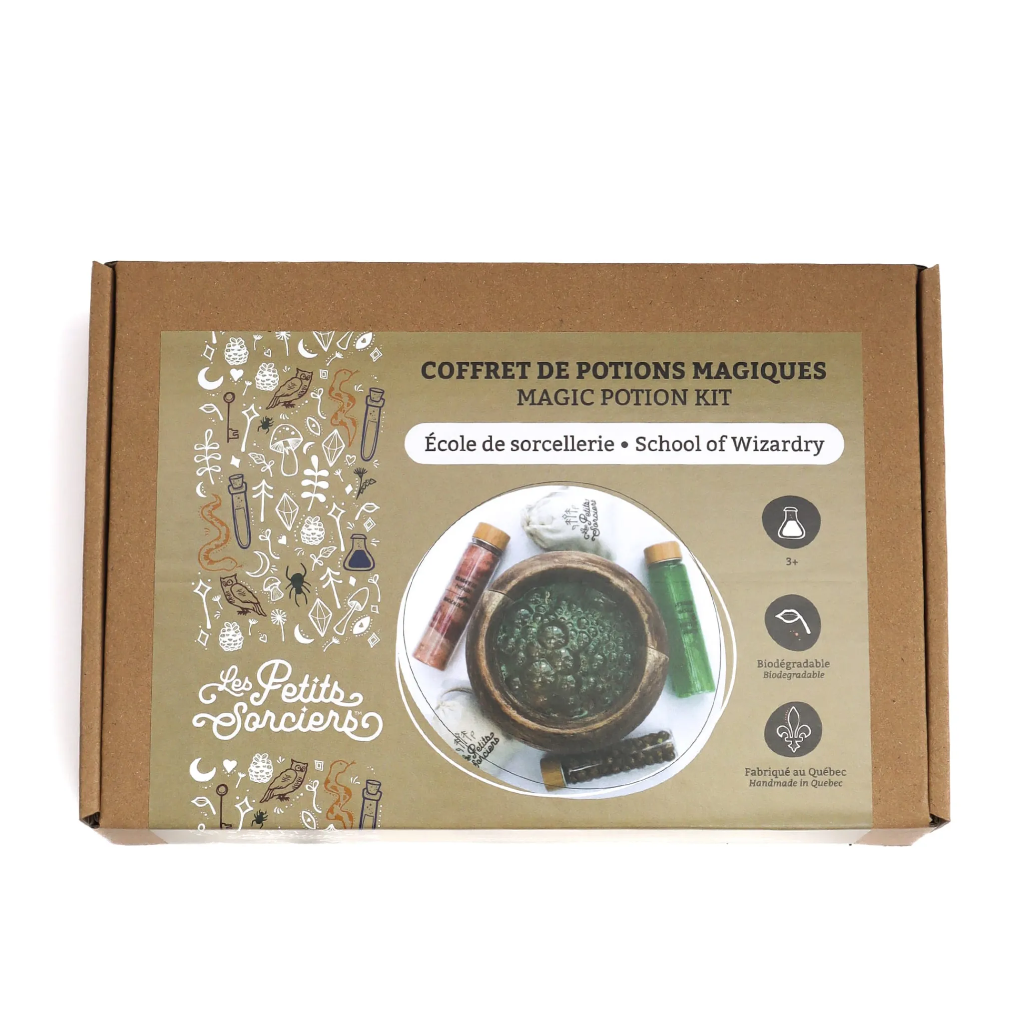 Kids Les Petits Sorciers Diy & Activities>Coffre École De Sorcellerie