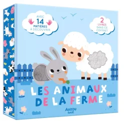 Auzou Baby 0-2 Years>Coffret à Toucher - Les Animaux de la Ferme