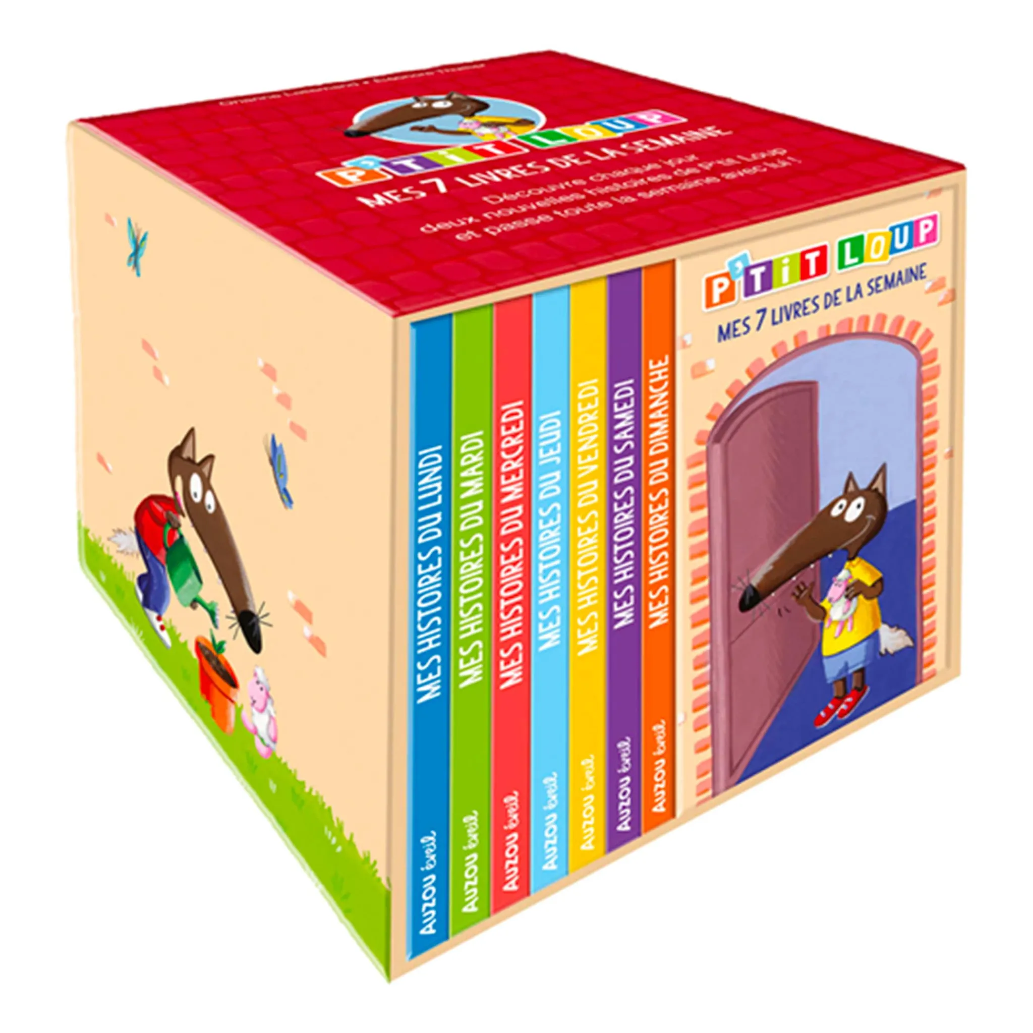 Auzou 2 Years And Over>Coffret Mes Sept Livres de la Semaine