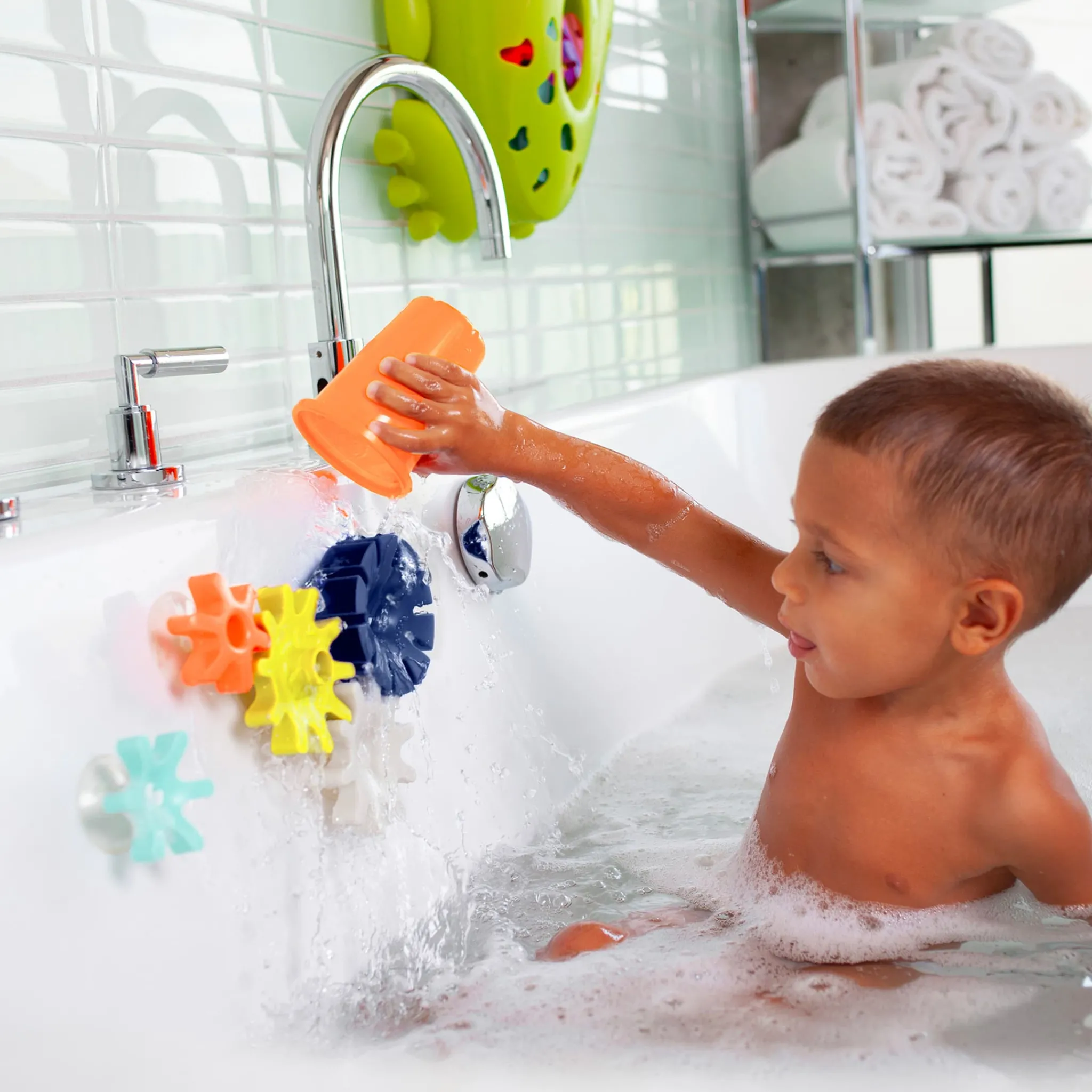 Boon Cogs Building Bath Toy Set