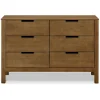 DaVinci Storage Furniture>Colby 6-Drawer Double Dresser - Walnut