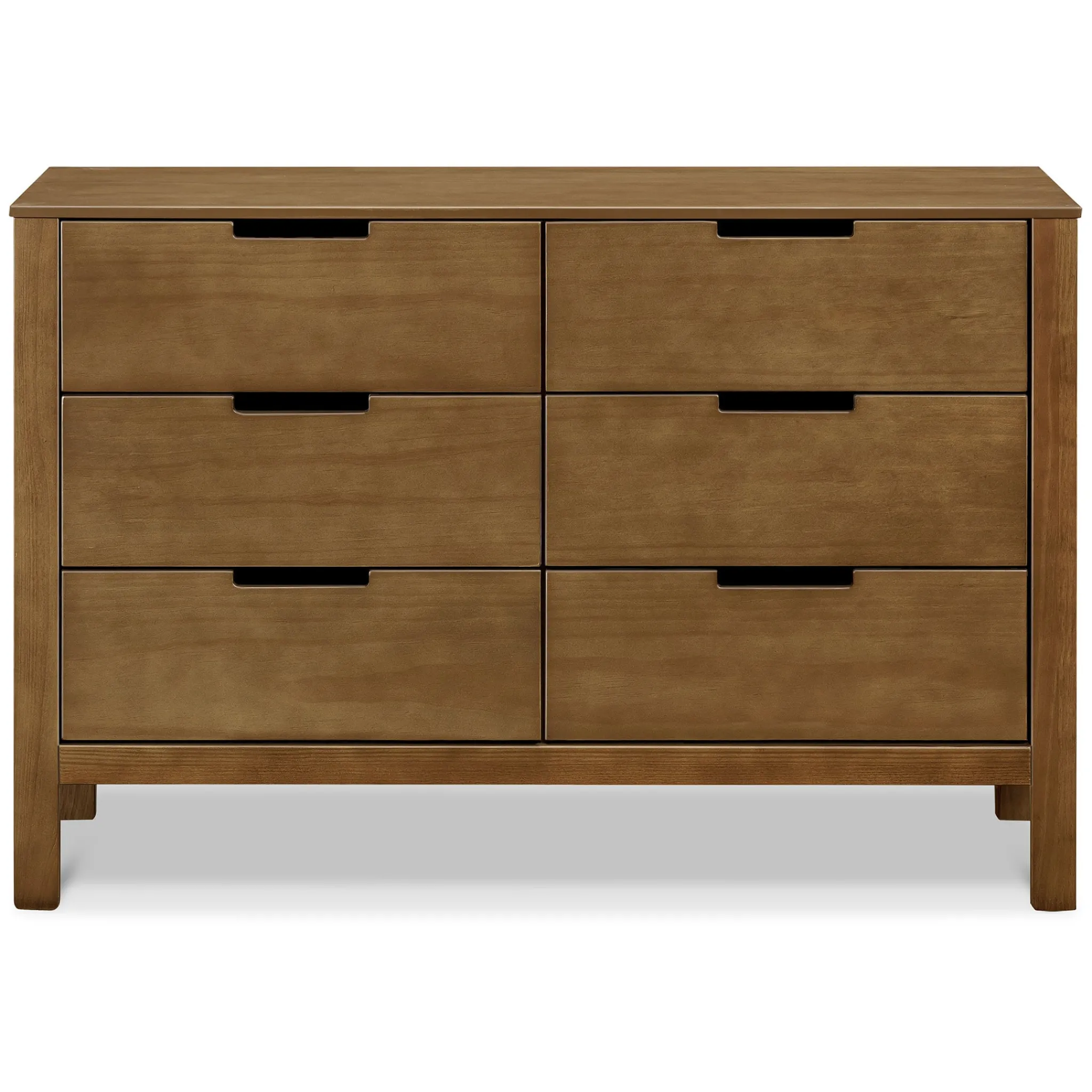DaVinci Storage Furniture>Colby 6-Drawer Double Dresser - Walnut