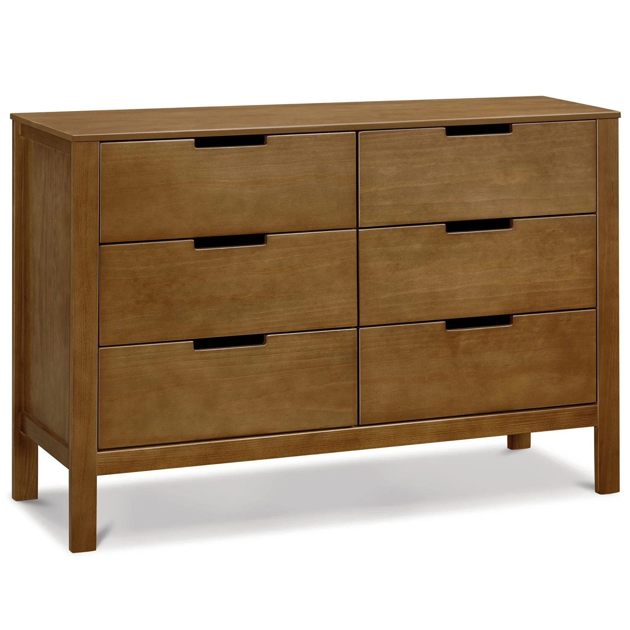 DaVinci Storage Furniture>Colby 6-Drawer Double Dresser - Walnut
