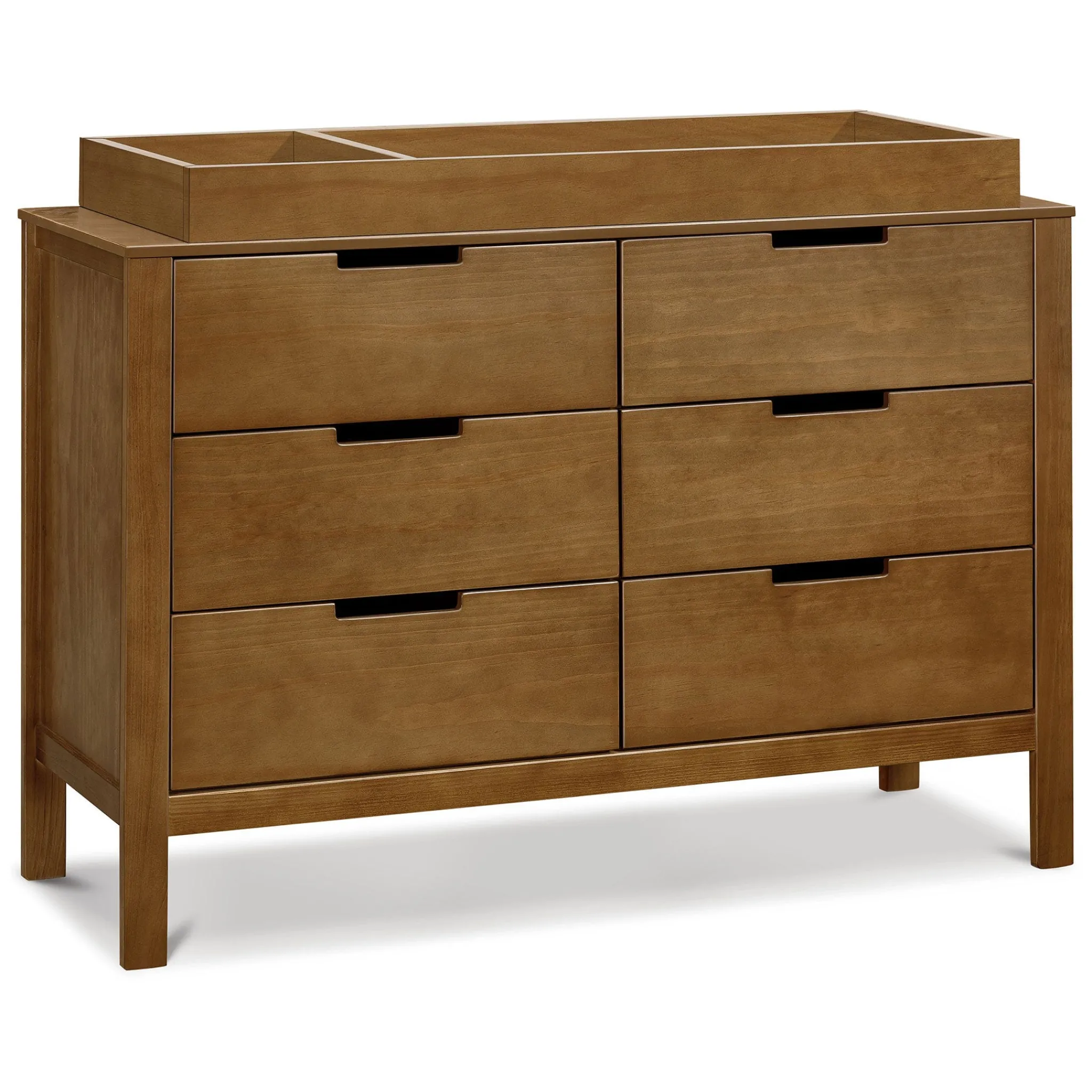 DaVinci Storage Furniture>Colby 6-Drawer Double Dresser - Walnut