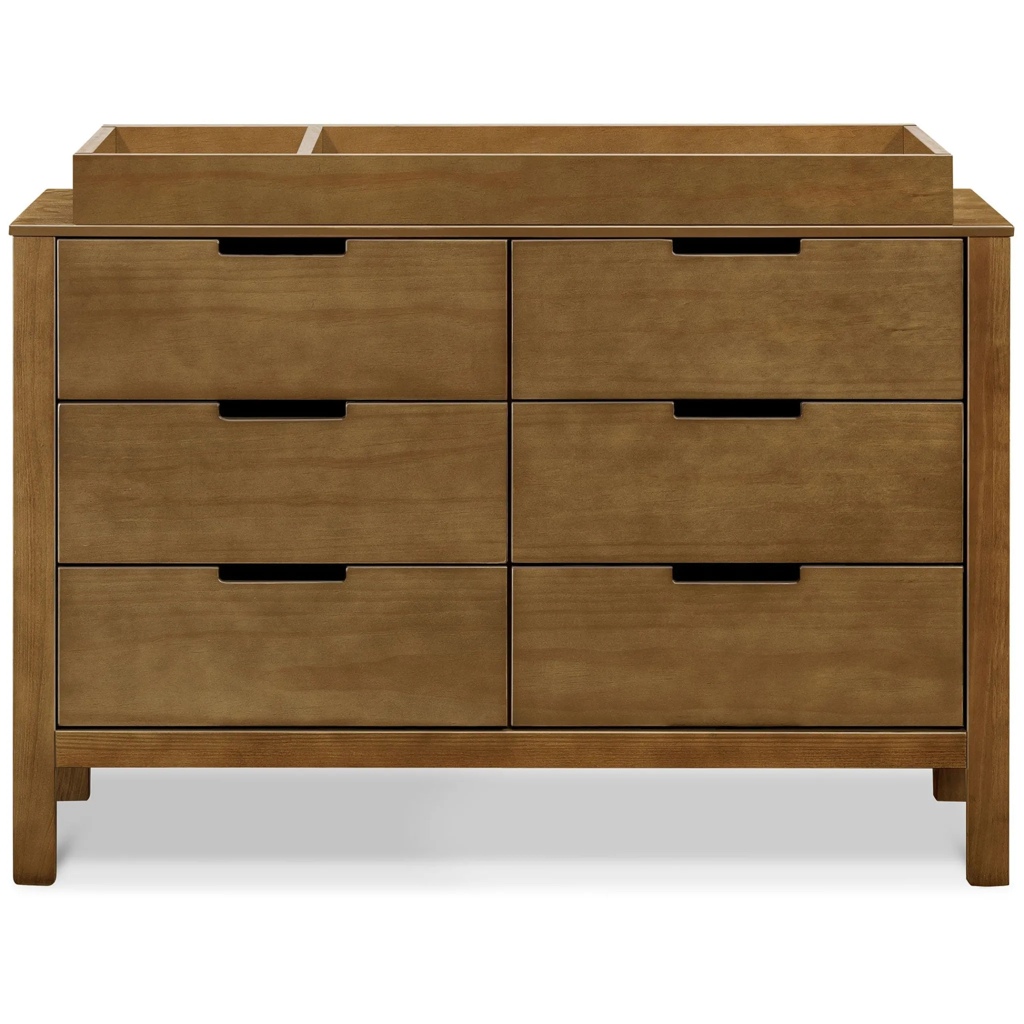 DaVinci Storage Furniture>Colby 6-Drawer Double Dresser - Walnut