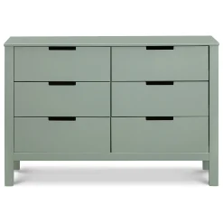 DaVinci Storage Furniture>Colby 6-Drawer Double Dresser - Light Sage