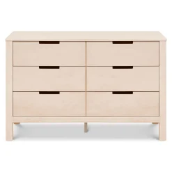 DaVinci Storage Furniture>Colby 6-Drawer Double Dresser - Washed Natural