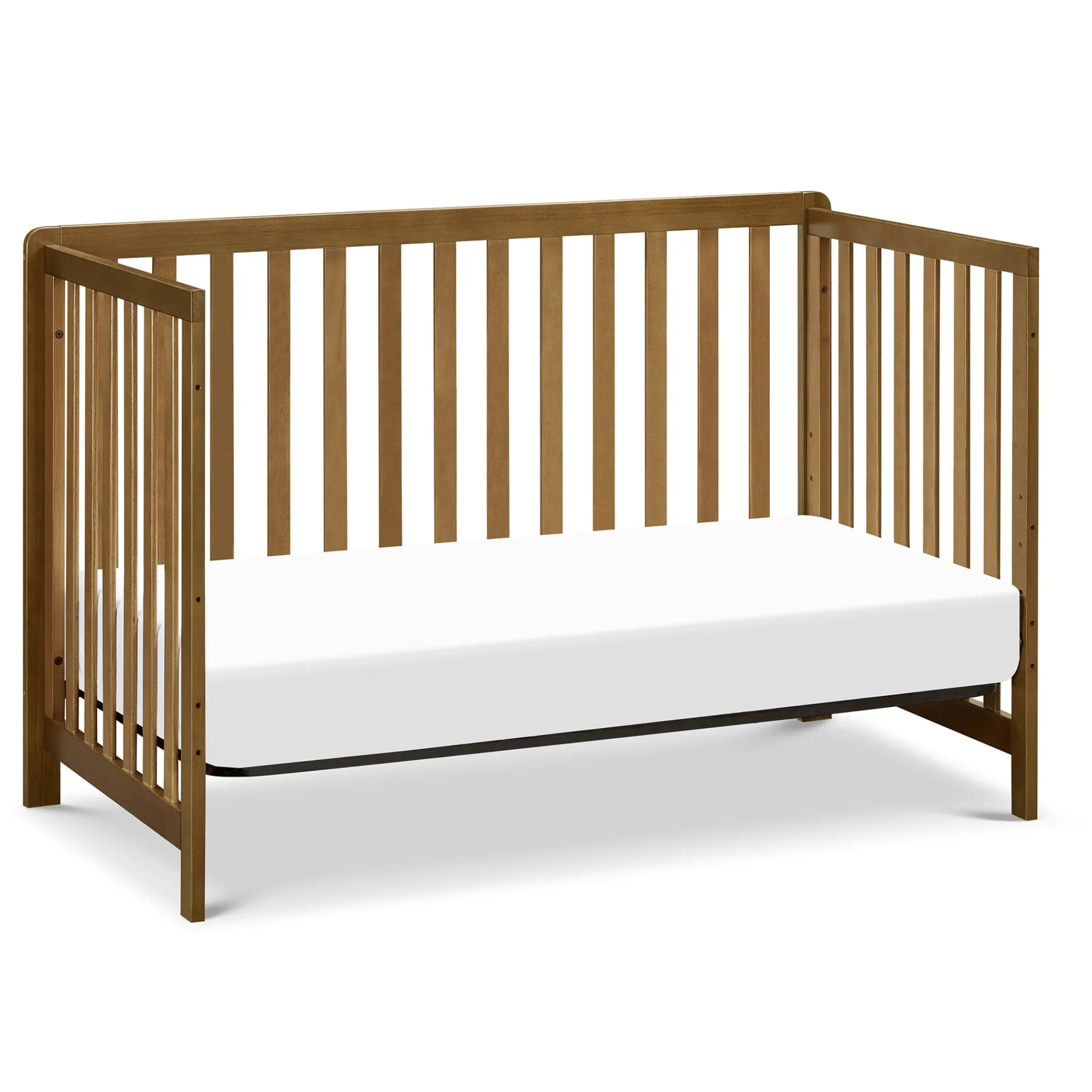 DaVinci Cribs & Mattresses|Cribs & Mattresses>Colby 4-in-1 Convertible Crib - Walnut