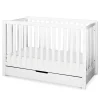 DaVinci Colby 4-in-1 Convertible Crib with Trundle Drawer - White