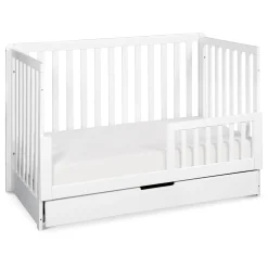 DaVinci Colby 4-in-1 Convertible Crib with Trundle Drawer - White