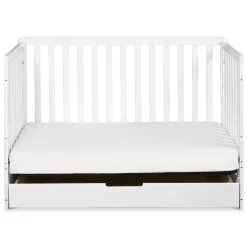 DaVinci Colby 4-in-1 Convertible Crib with Trundle Drawer - White