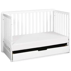 DaVinci Colby 4-in-1 Convertible Crib with Trundle Drawer - White