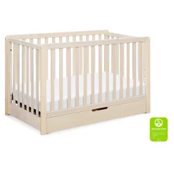 DaVinci Cribs & Mattresses|Cribs & Mattresses>Colby 4-in-1 Convertible Crib with Trundle Drawer - Washed Natural