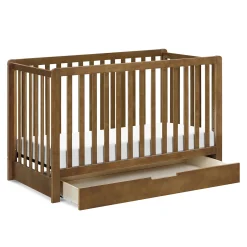 DaVinci Colby 4-in-1 Convertible Crib with Trundle Drawer - Walnut