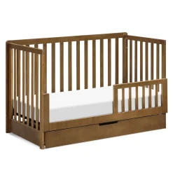 DaVinci Colby 4-in-1 Convertible Crib with Trundle Drawer - Walnut