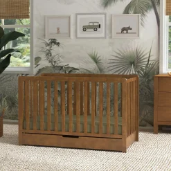 DaVinci Colby 4-in-1 Convertible Crib with Trundle Drawer - Walnut